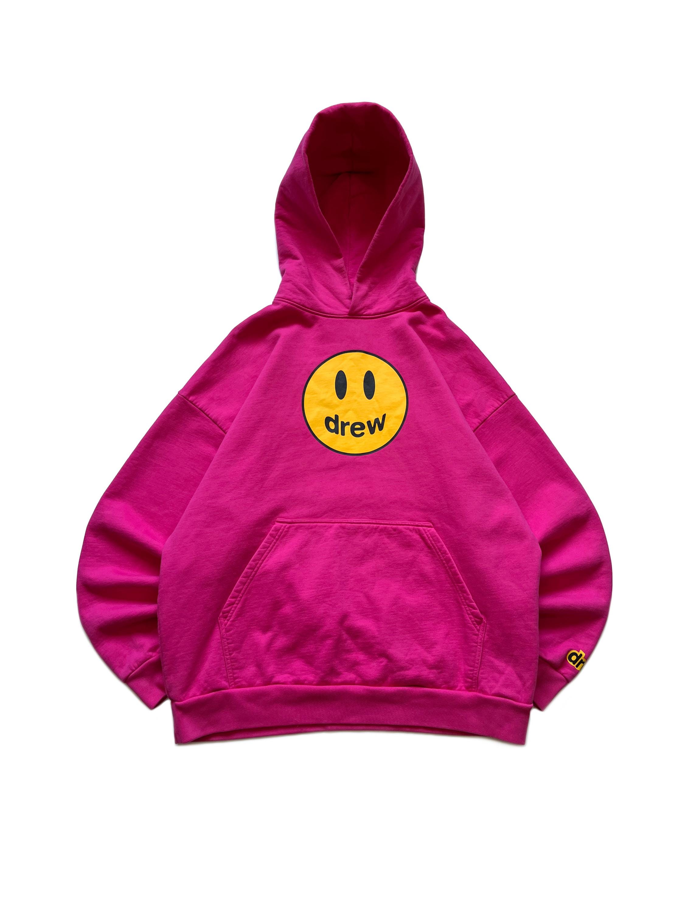 Pink Justin Bieber Drew House Hoodie - Etsy Denmark