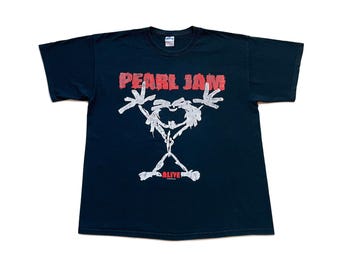 Vintage 90s PEARL JAM 1992 Drop in the Park Single Stitch Concert
