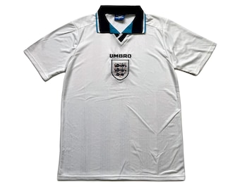 Vintage Umbro England Soccer Jersey - Men's Size L - Retro