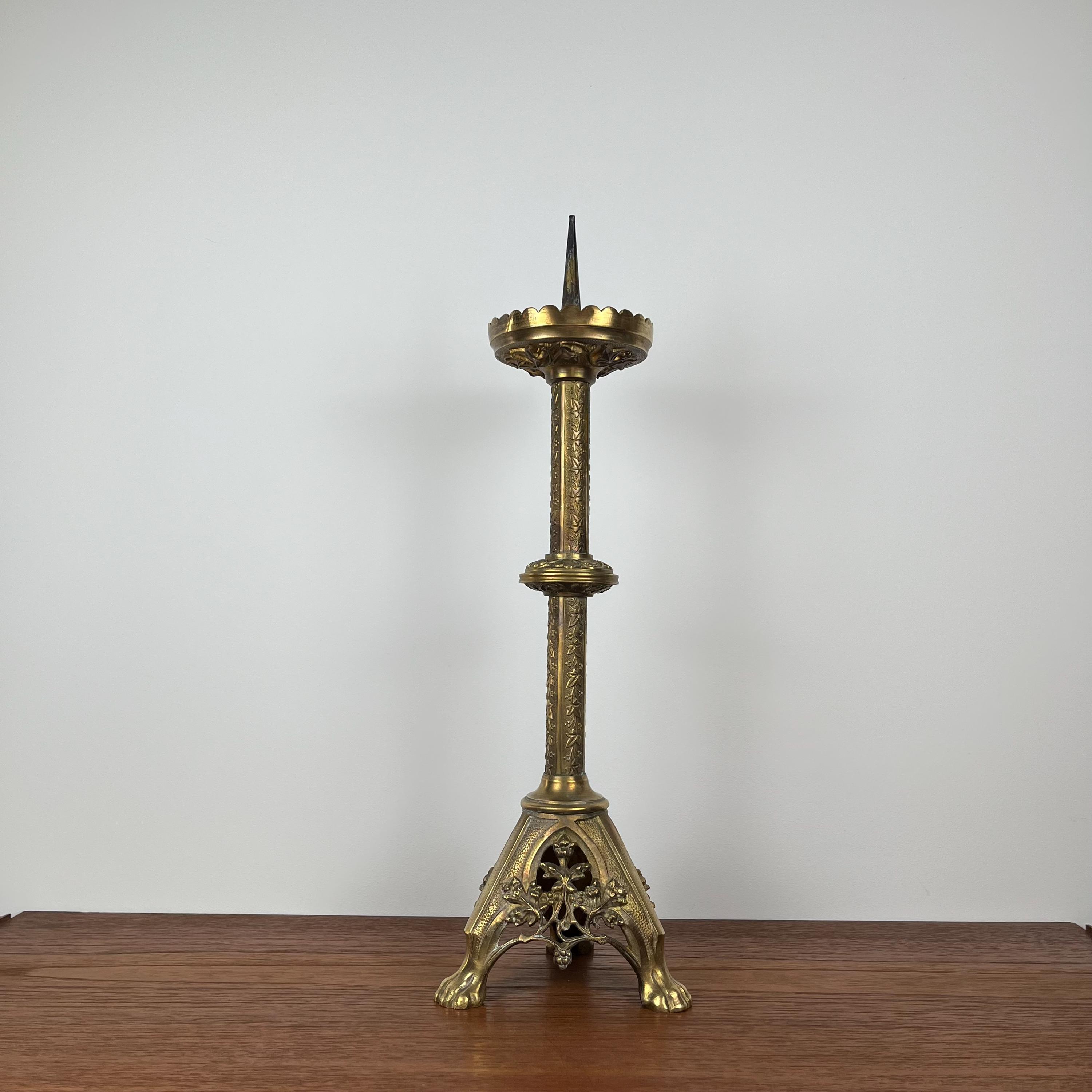 Vintage ornate wooden candlesticks - Etsy 日本