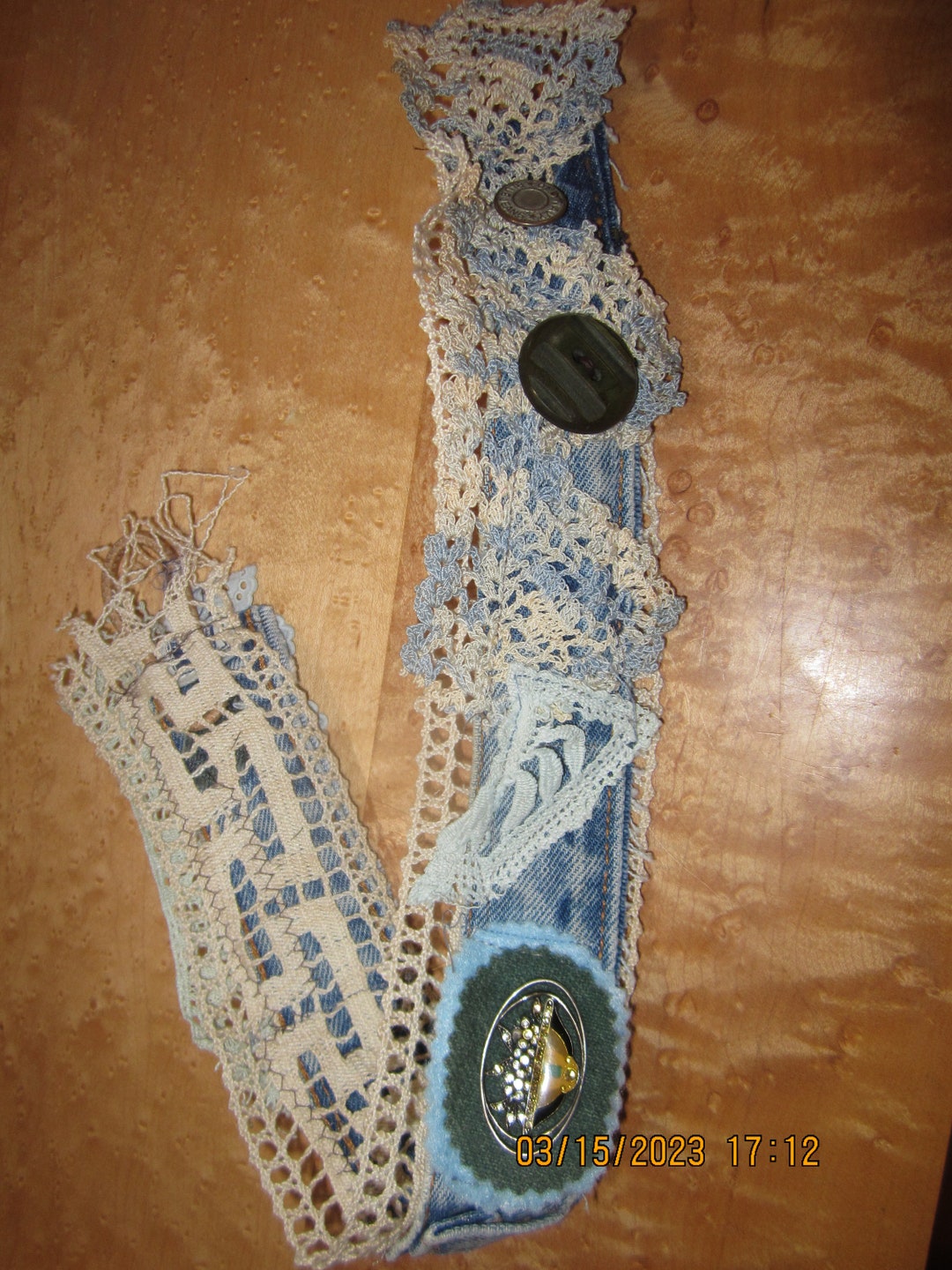 Textile Textile Wearable Art Pins Artsy Cuffs Small Etsy