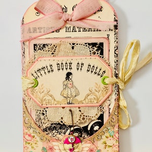 A Little Book of Dolls Tag Handmade