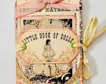 A Little Book of Dolls Tag Handmade