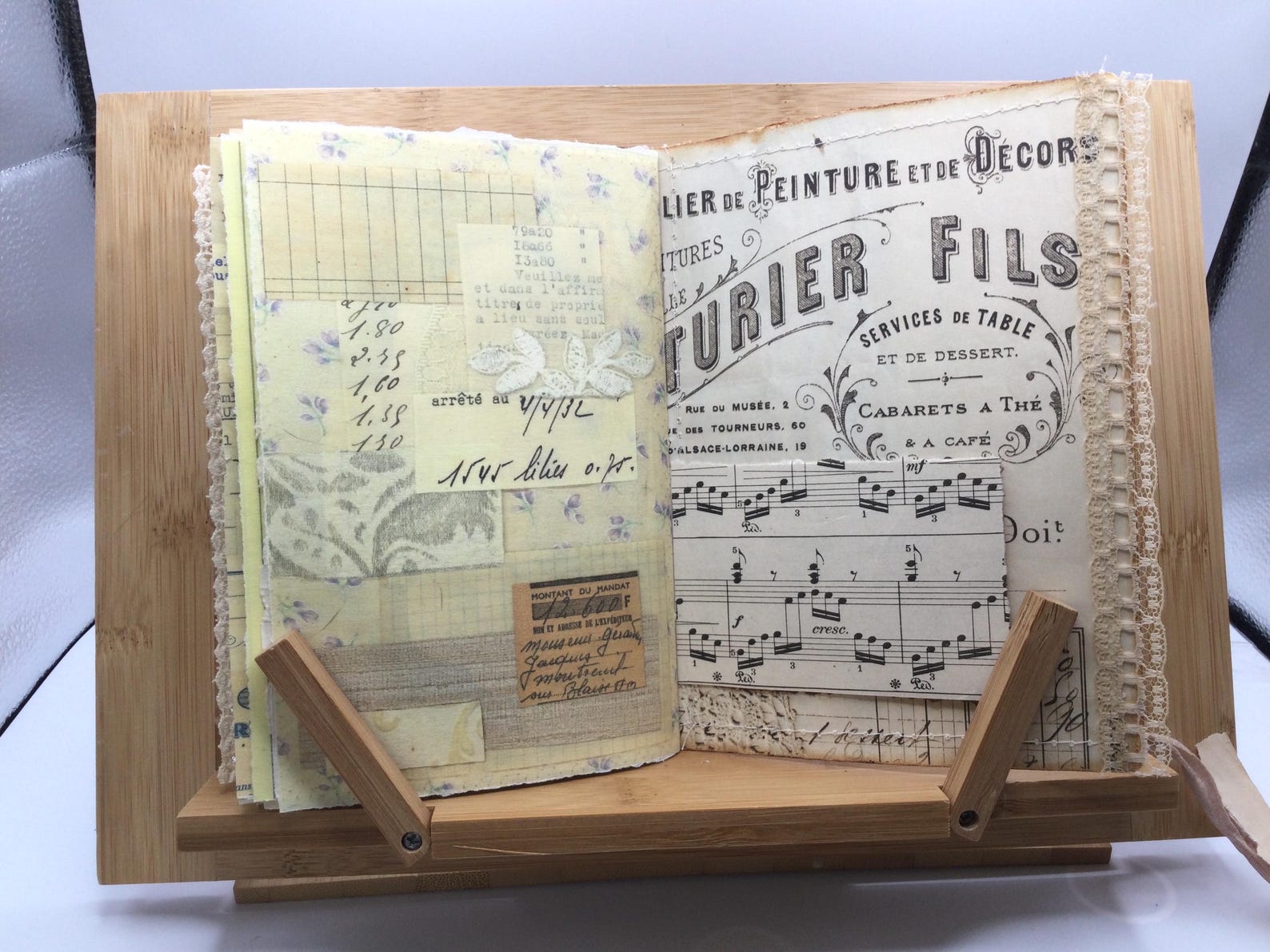 A French Style Adorable Handmade Journal - Etsy