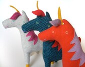Unicorn no.15 coral with lavender details