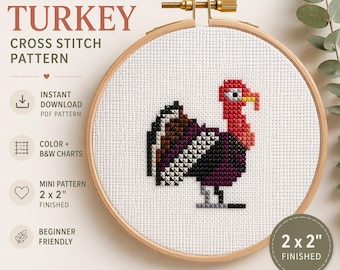 Turkije kruissteekpatroon pdf - direct downloaden
