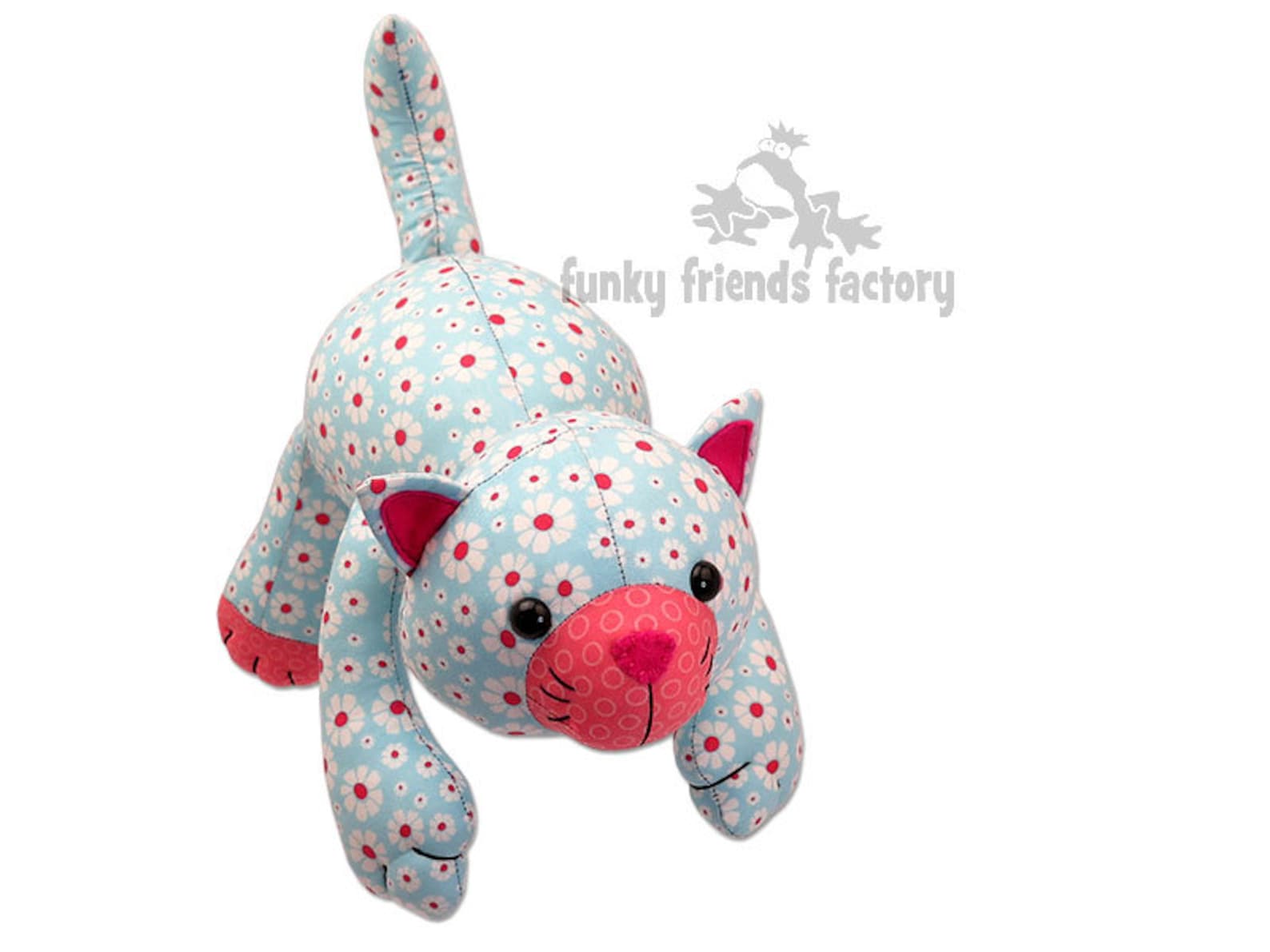 Cat Plush Toy Pattern PDF INSTANT DOWNLOAD - Etsy