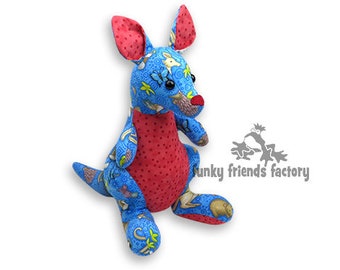 Kangaroo Soft Toy Pattern PDF INSTANT DOWNLOAD