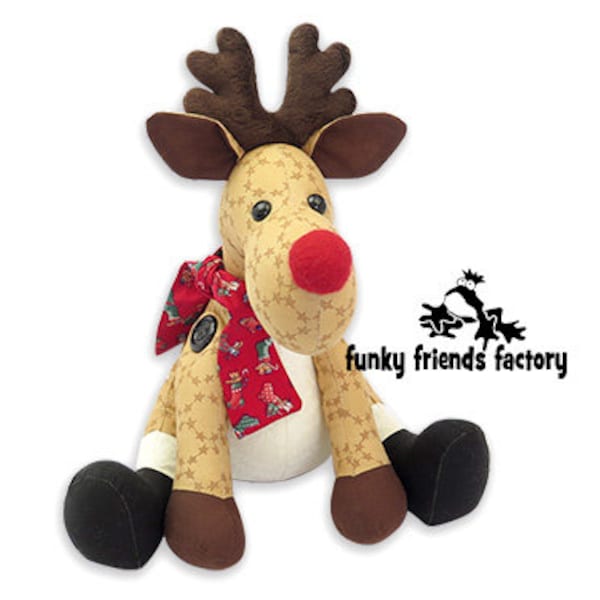 Reggie Reindeer Pattern PDF INSTANT DOWNLOAD