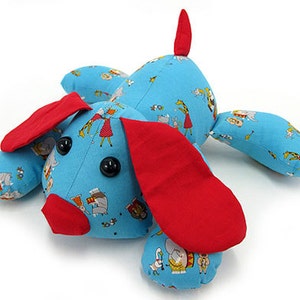 Puppy Dog Pete Dog Plush PDF Pattern INSTANT DOWNLOAD