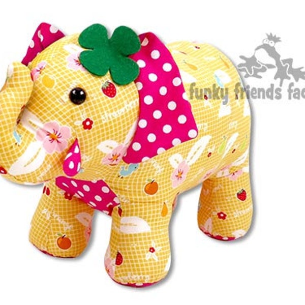 Good Luck Elephant Pattern PDF INSTANT DOWNLOAD