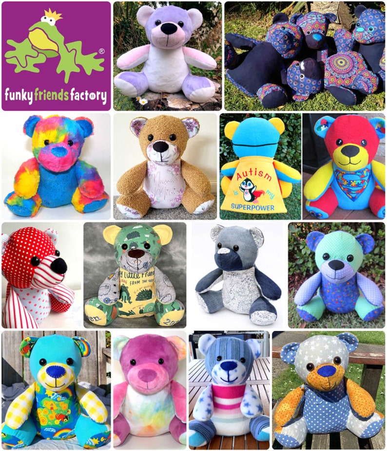 Easy Memory Bear pattern, Ben the Beginner Bear, Pattern PDF sewing pattern, how to sew a teddy bear, baby memory bear, baby memory soft toy image 10