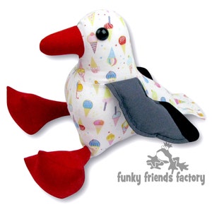 Sandy Seagull Sewing Pattern PDF INSTANT DOWNLOAD image 3