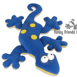 Heat Pack Lizard Plushie  PDF pattern INSTANT DOWNLOAD