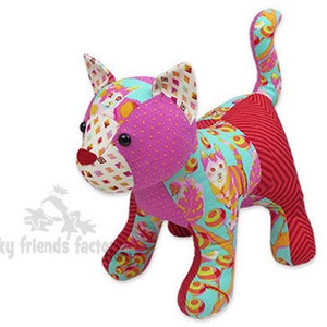 Cat Pattern PDF  DOWNLOAD Sewing Pattern