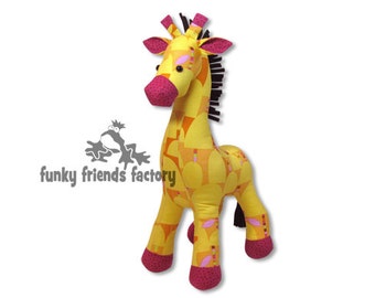 Giraffe Plush Toy Pattern PDF INSTANT DOWNLOAD