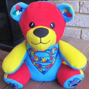 Easy Memory Bear pattern, Ben the Beginner Bear, Pattern PDF sewing pattern, how to sew a teddy bear, baby memory bear, baby memory soft toy image 6
