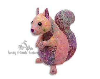 Sue the Squirrel INSTANT DOWNLOAD Sewing Pattern PDF