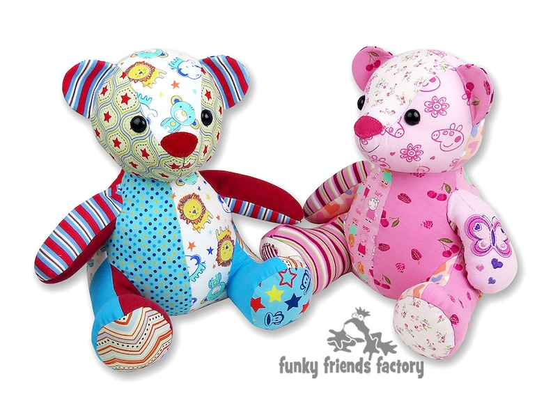 Melody MEMORY BEAR Pattern PDF image 1