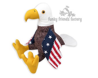 Bald Eagle INSTANT DOWNLOAD Sewing Pattern PDF