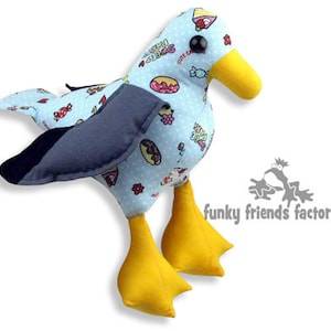 Sandy Seagull Sewing Pattern PDF INSTANT DOWNLOAD image 1