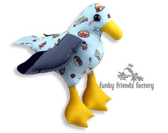 Sandy Seagull Sewing Pattern PDF INSTANT DOWNLOAD