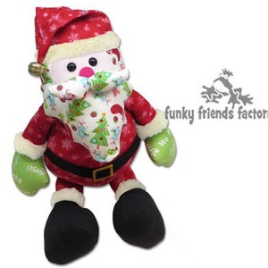 Santa Claus Sewing Pattern PDF INSTANT DOWNLOAD