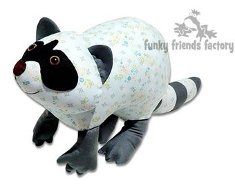 Rascal Raccoon Pattern PDF INSTANT DOWNLOAD
