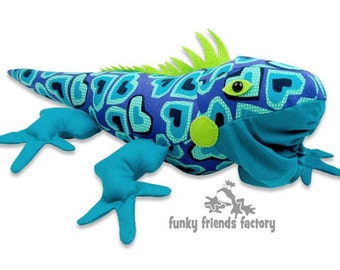 Igor Iguana Pattern INSTANT DOWNLOAD PDF