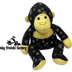 Gorilla Sewing Pattern PDF INSTANT DOWNLOAD