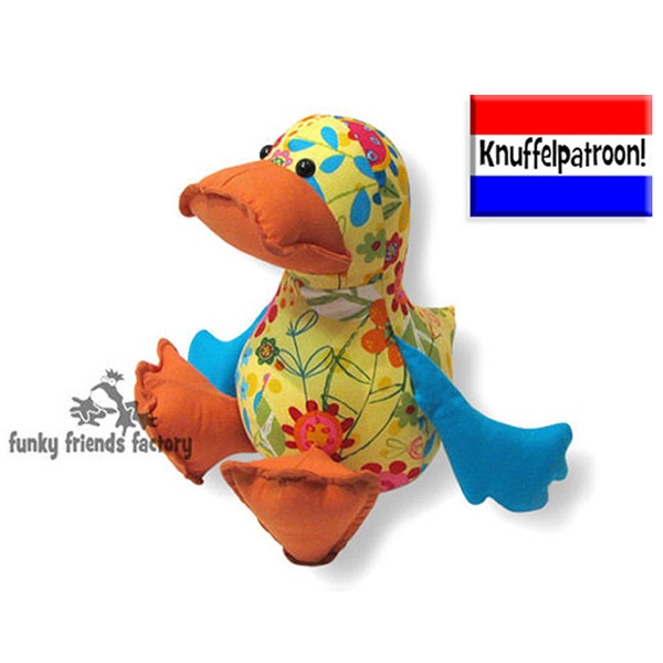 Dilby Duck Knuffelpatroon PDF