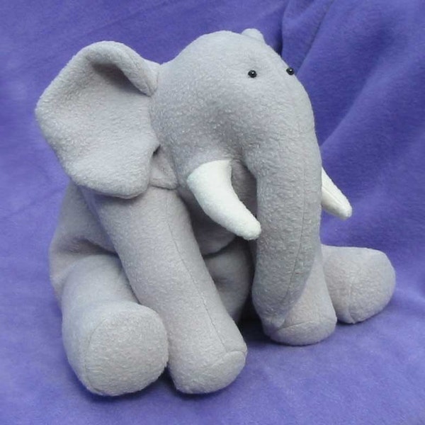 Ellie Soft Toy Elephant Plush Toy Pattern PDF