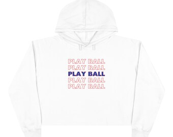 Ball spielen | Crop-Hoodie