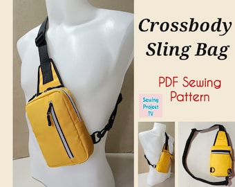 Crossbody Slingbag PDF Sewing Pattern