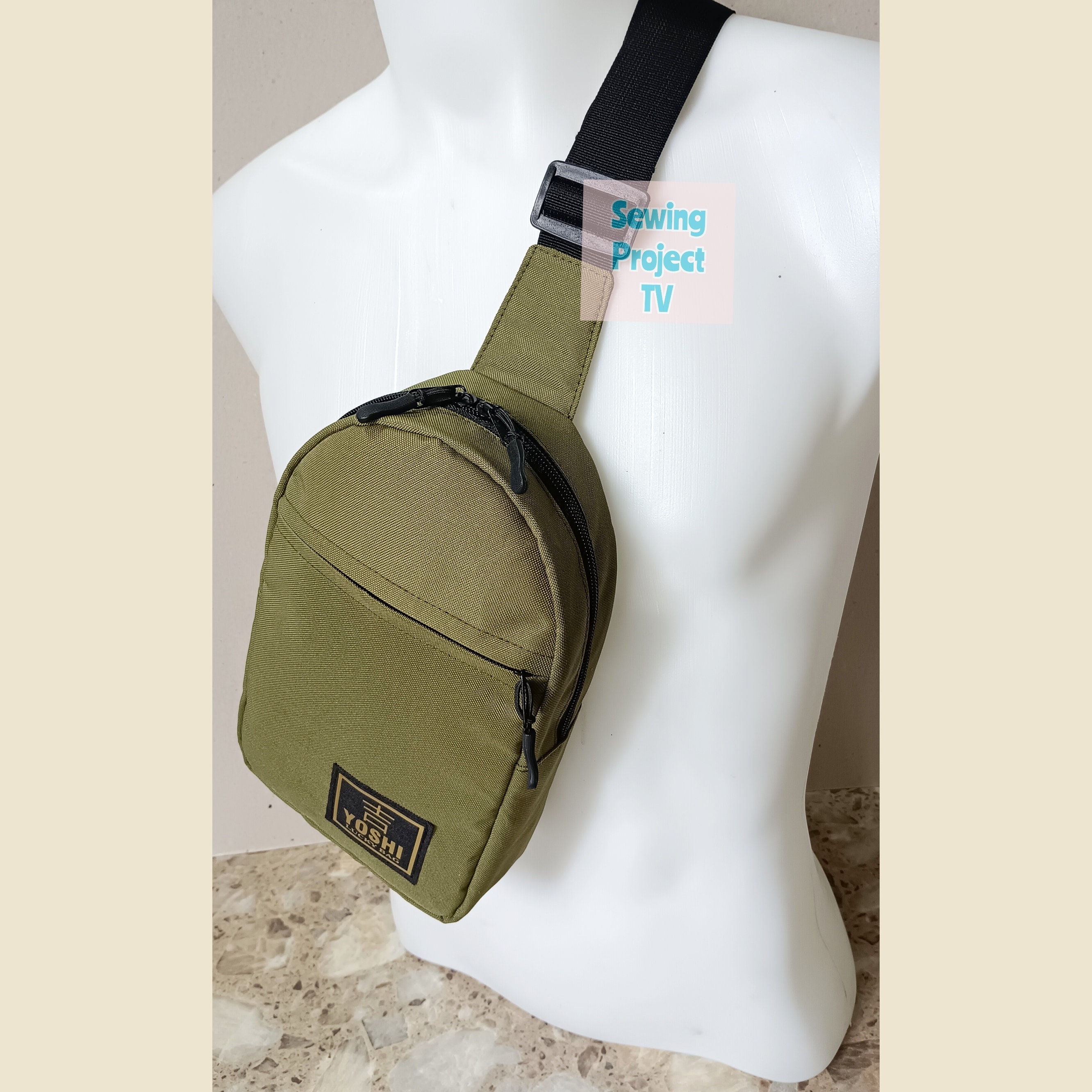 Trendy Sling Bag PDF Sewing Pattern Diy Crossbody Bag Tutorial Beginner ...