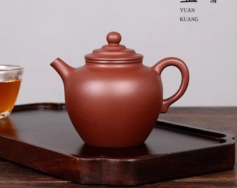 220cc chinese Yixing Handmade Zisha Di Cao Qing Clay Di Cao Qing Ni teapot "Gan Lan" Gongfu Teapot tea pot teaworldsupply