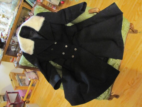 1940's Mink Collar Coat