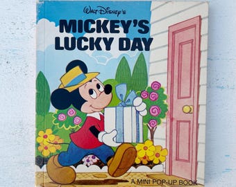 Mickey Mouse in King Arthur's Court Pop-up Book 1933 First Edition