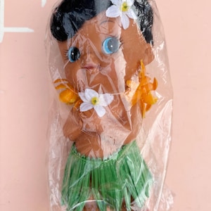 Vintage Hula Hawaiian Doll - Etsy