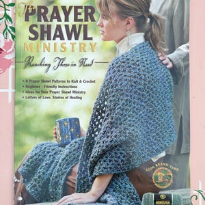 Prayer Shawl Ministry Crochet Knitting Pattern Book 8 Patterns 2005 Leisure Arts