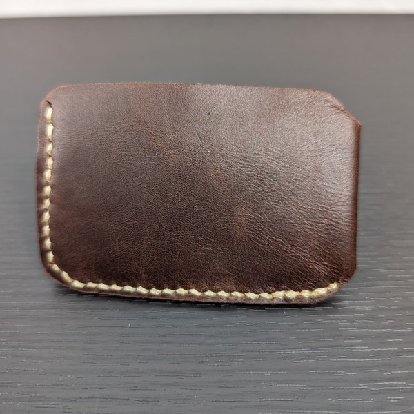 Minimalist Leather Card Slot Wallet (One Slot)