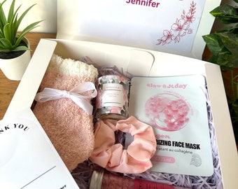 Personalised gifts, happy birthday , gifts for her, spa gift set, self care box , gift hamper, gift box for her