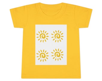 Zon meisjes peuter T-shirt