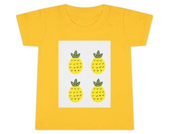 T-shirt per bambini con ananas