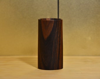 Pen holder wooden brush holder