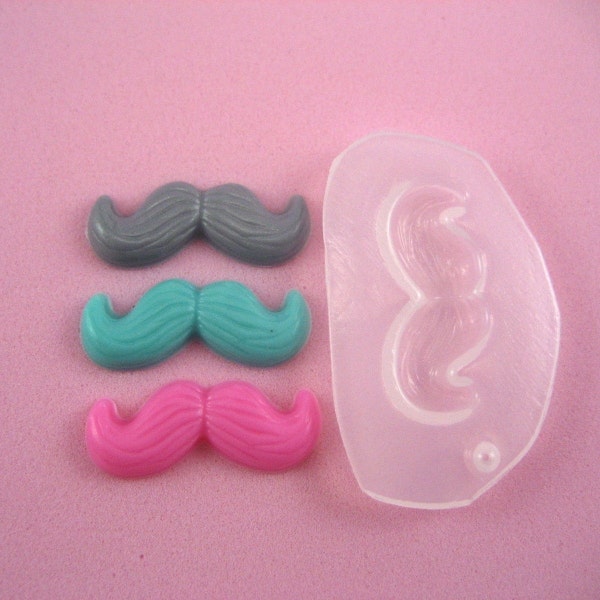 Mustache mold resin MOLD