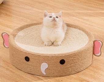 Scratching Pads For Cats| Unique Animals Shape Designed |Cat Scratch Board｜Cat bed|Cat Scratcher | pet furniture｜Sisal Cat Scratching Post