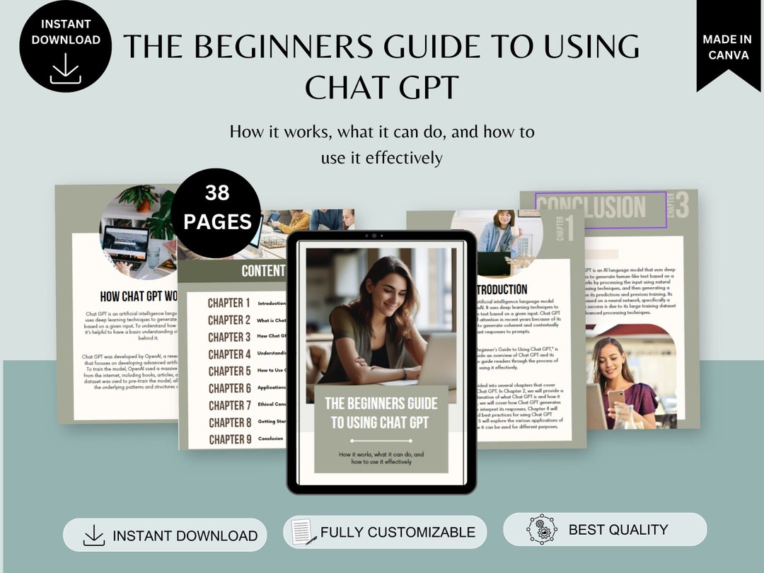 The Beginners Guide to Using Chatgpt e-bookhow to Guide Chat Gpt ...