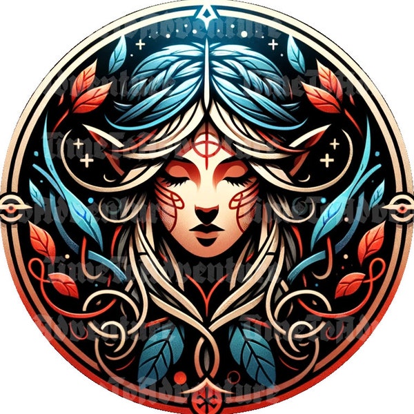 Druid Class Icon, Avatar, Avontuur, Tafelblad, RPG, PNG, Dungeons and Dragons, Vrouw