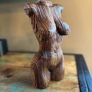 Woman’s upper, medium, torso, statue, sculpture, voluptuous, curvy, cross fit, fitness, art, modern, traditional, tasteful, decor, female